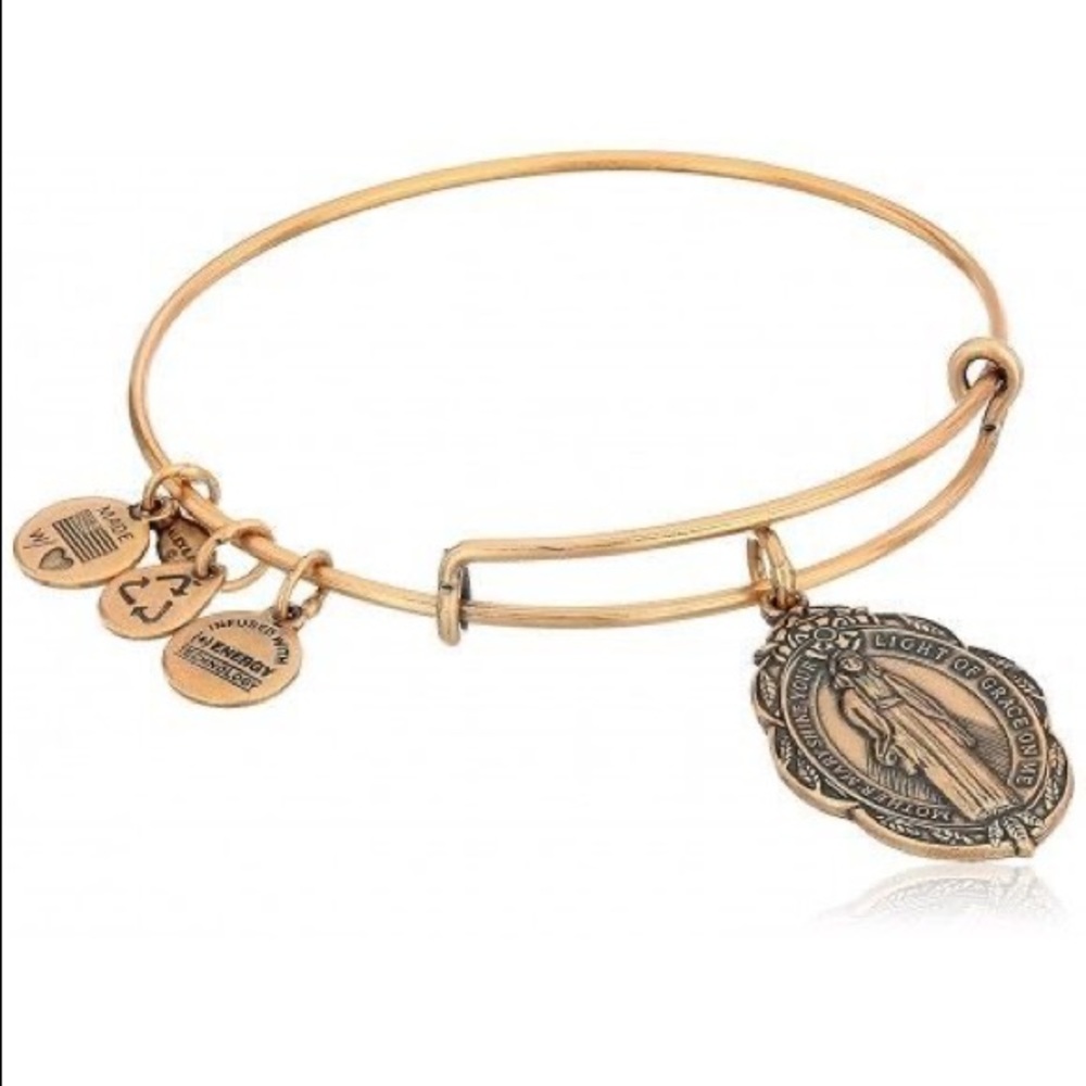 Alex and Ani Virgin Mary bracelet